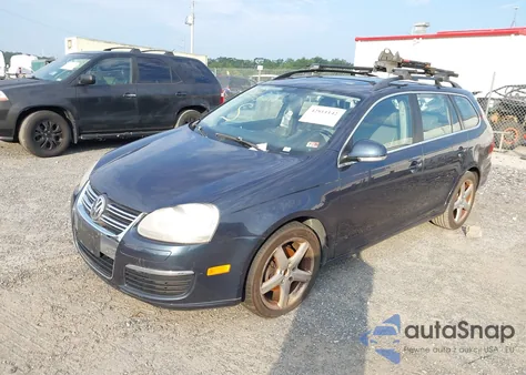 2009 Volkswagen Jetta 2.5L Se из США, поврежденный, VIN 3VWTM71K59M308086